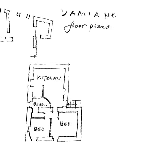 Floor plan of Damiano
