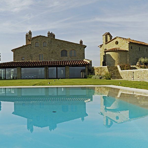 San Michele | Villa, Jacuzzi and pool overlooking Arezzo
