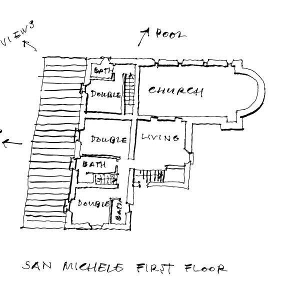 San Michele First Floor Plans