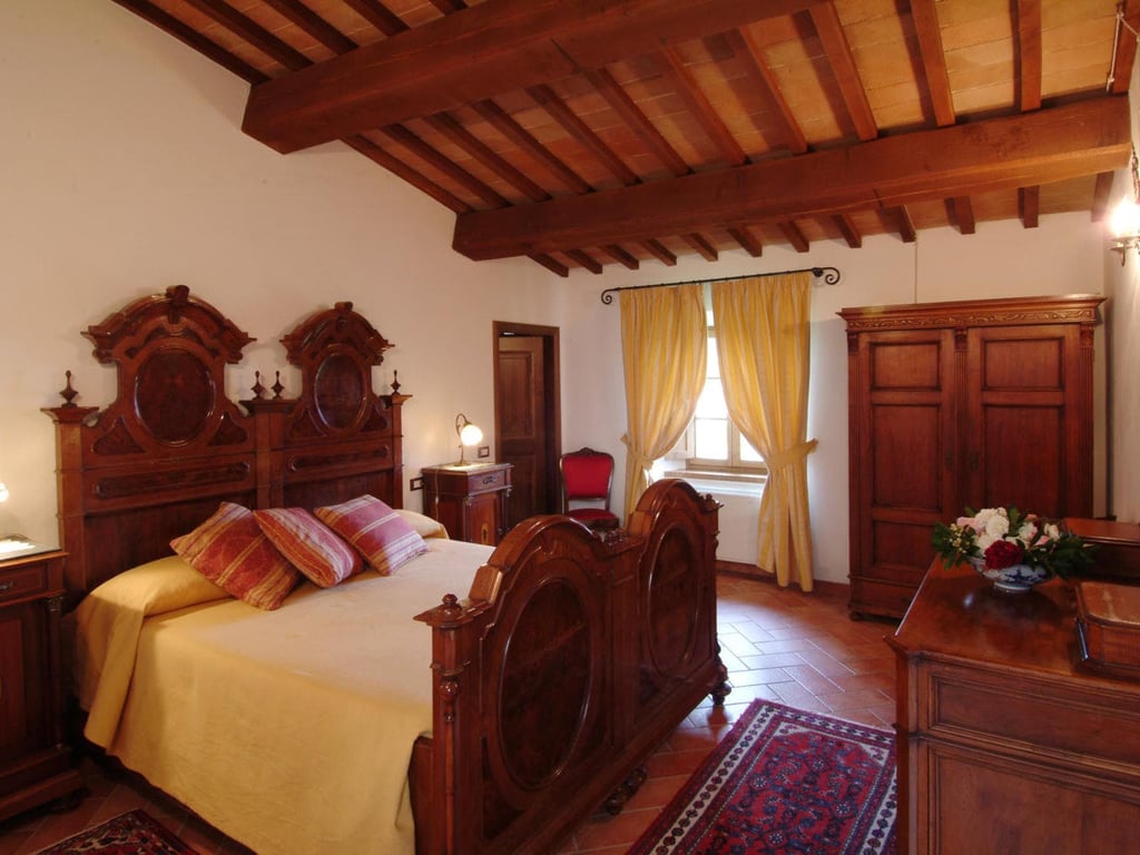 Podere Enea | Country House and Pool with views of Pienza