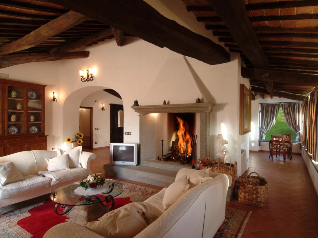 Podere Enea | Country House and Pool with views of Pienza