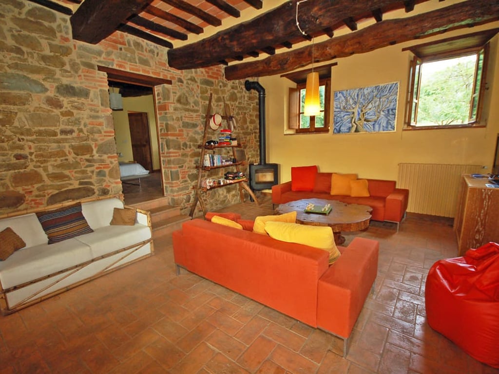 Valdambra | Historic Monastery Farm Estate for 10-16: Three Apartments with Exclusive Pool Near Arezzo