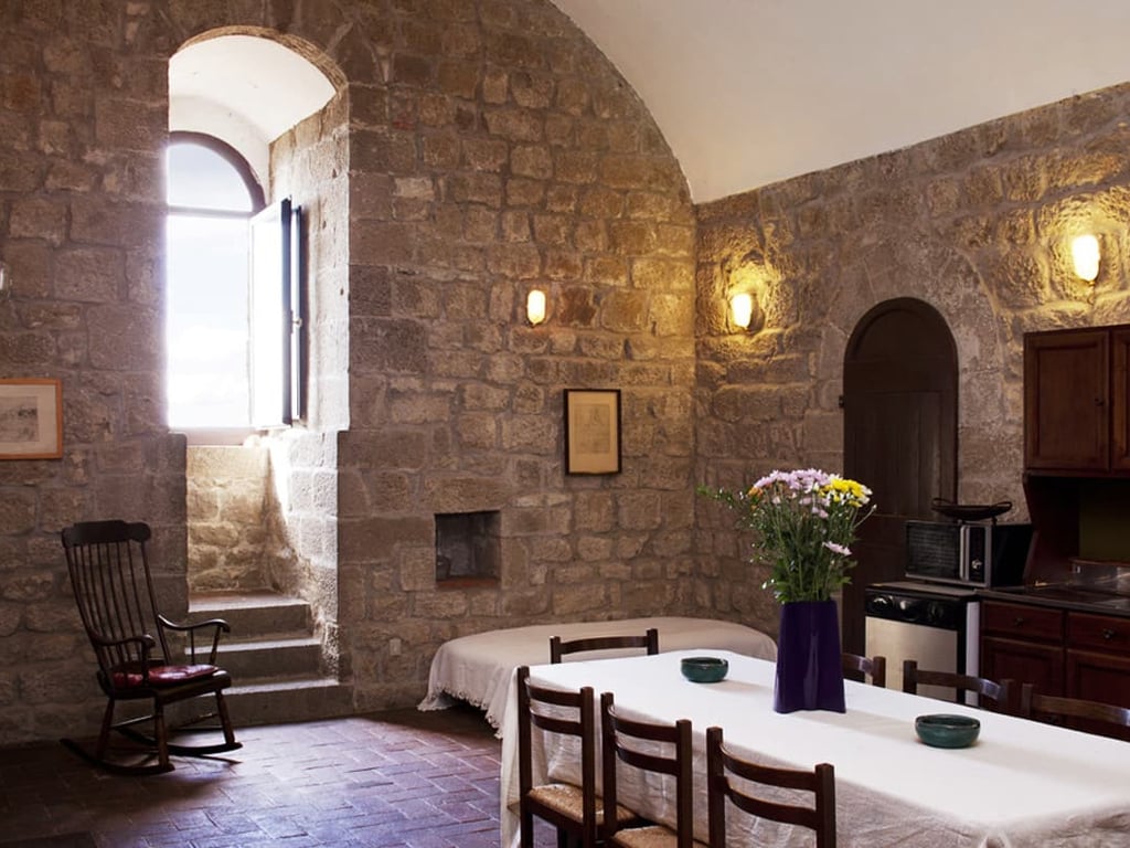 Torre del Merlo | Medieval Tower for 4 with a pool in the olive grove