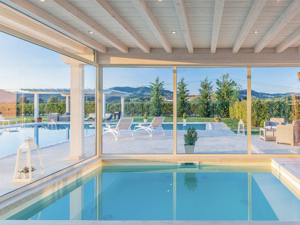 Villa Chiara | Wheelchair-Accessible Contemporary Villa for 10-13 with Private Spa Near Montecatini Terme