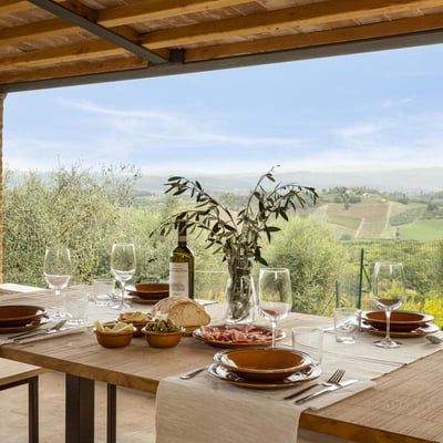 Casa Andrea | San Gimignano cottage for 4 with a hot tub