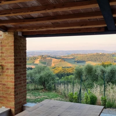 Casa Andrea | San Gimignano cottage for 4 with a hot tub