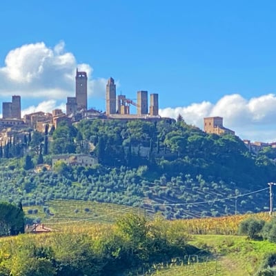 Casa Andrea | San Gimignano cottage for 4 with a hot tub