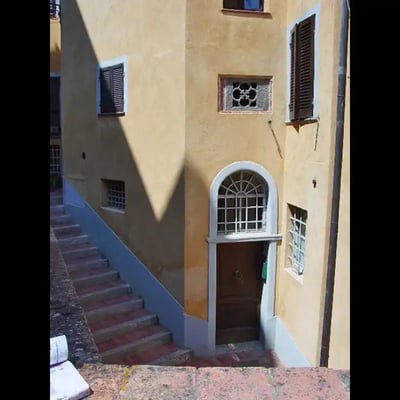 The front door