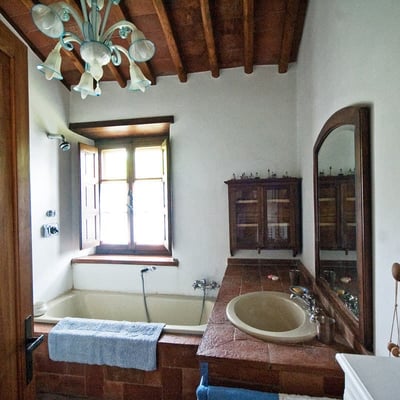 Top floor bathrooms