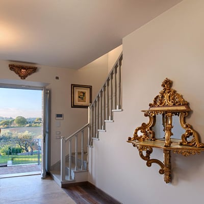 Fienile | Elegant Siena Villa for 10 with Fenced Saltwater Pool and Spa