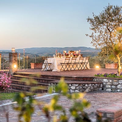 Fienile | Elegant Siena Villa for 10 with Fenced Saltwater Pool and Spa