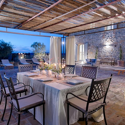 Fienile | Elegant Siena Villa for 10 with Fenced Saltwater Pool and Spa