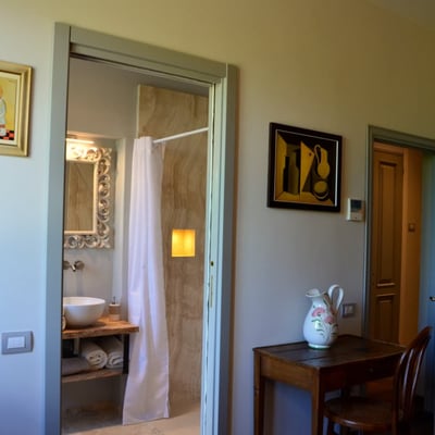 Fienile | Elegant Siena Villa for 10 with Fenced Saltwater Pool and Spa