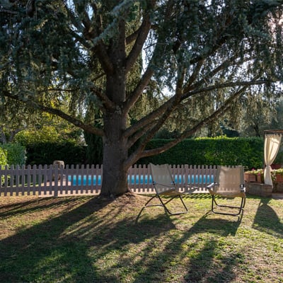 Fienile | Elegant Siena Villa for 10 with Fenced Saltwater Pool and Spa