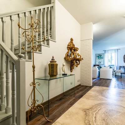 Fienile | Elegant Siena Villa for 10 with Fenced Saltwater Pool and Spa