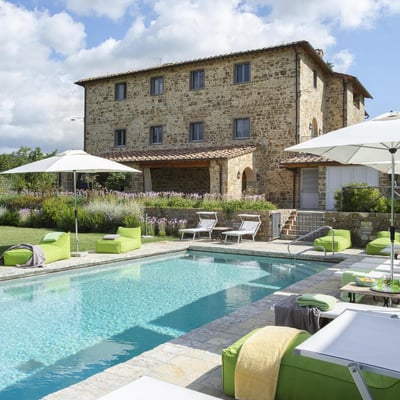 Pian di Radda | Luxury Villa for 12 with pool, gym & sauna