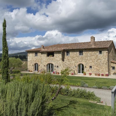 Pian di Radda | Luxury Villa for 12 with pool, gym & sauna