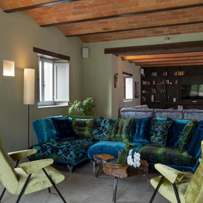 Pian di Radda | Luxury Villa for 12 with pool, gym & sauna