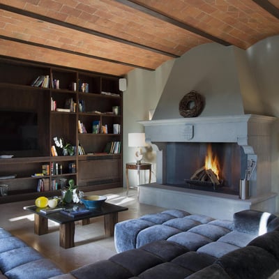 Pian di Radda | Luxury Villa for 12 with pool, gym & sauna