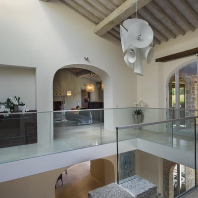 Pian di Radda | Luxury Villa for 12 with pool, gym & sauna