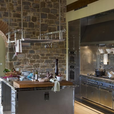 Pian di Radda | Luxury Villa for 12 with pool, gym & sauna