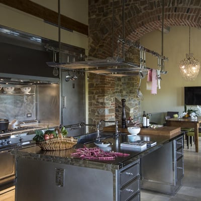 Pian di Radda | Luxury Villa for 12 with pool, gym & sauna