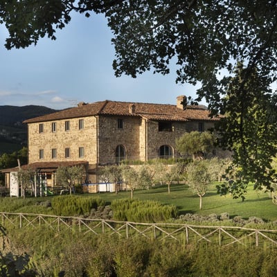 Pian di Radda | Luxury Villa for 12 with pool, gym & sauna
