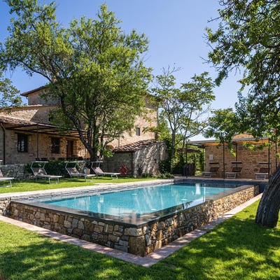 Podere Castello | Accessible Chianti Villa for 14 with Infinity Pool