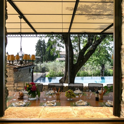 Podere Castello | Accessible Chianti Villa for 14 with Infinity Pool