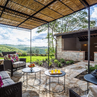 Podere Castello | Accessible Chianti Villa for 14 with Infinity Pool