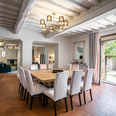 Podere Castello | Accessible Chianti Villa for 14 with Infinity Pool