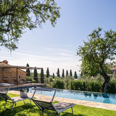 Podere Castello | Accessible Chianti Villa for 14 with Infinity Pool