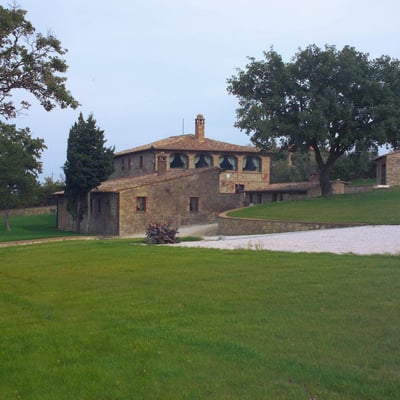 Podere Enea | Country House and Pool with views of Pienza