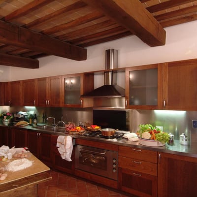 Podere Enea | Country House and Pool with views of Pienza