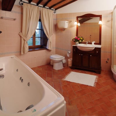 Podere Enea | Country House and Pool with views of Pienza
