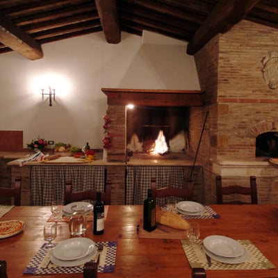 Podere Enea | Country House and Pool with views of Pienza