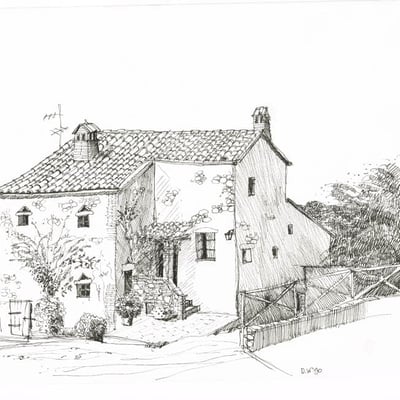 Ragnana | Traditional Tuscan Farmhouse Walking Distance to Village