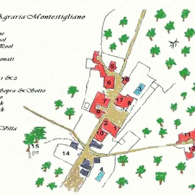 Ropoli Sotto | A Tuscan farmhouse set in an olive grove
