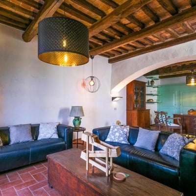 Stigliano: Tower Two | Tuscan apartment for 2 in a medieval tower