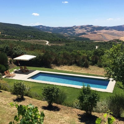 Valdorcia | Val d'Orcia Villa for 8 with Pool and Stunning Views