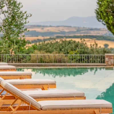 Villa Castelmuzio | Village Villa for 18 near Pienza with pool and AC.