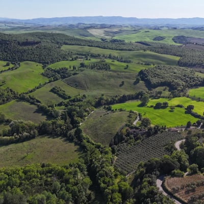 Villa Castelmuzio | Village Villa for 18 near Pienza with pool and AC.