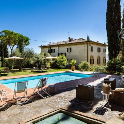 Villa Lucia | Historic Italian Villa near Monteriggioni for 14 guests