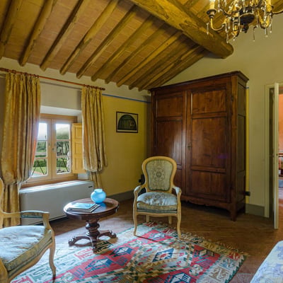 Oliveta | Tuscan villa and pool for 8 on a historic estate.