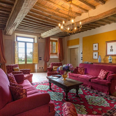 Oliveta | Tuscan villa and pool for 8 on a historic estate.