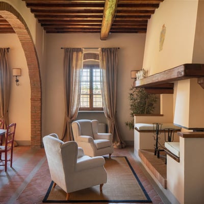 Bonazza | Chianti Villa for 20 with 650m² Wellness Center and Vineyard Views