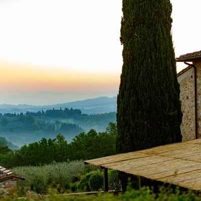 Bonazza | Chianti Villa for 20 with 650m² Wellness Center and Vineyard Views