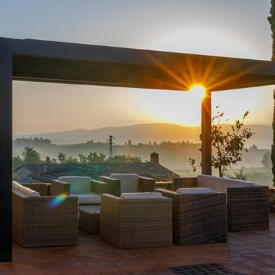 Bonazza | Chianti Villa for 20 with 650m² Wellness Center and Vineyard Views