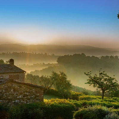 Bonazza | Chianti Villa for 20 with 650m² Wellness Center and Vineyard Views