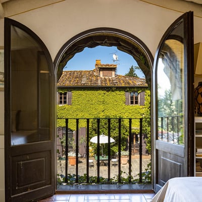 Podere Gregorio | 14th Century Three-House Chianti Estate for 22 with Pool and Cypress Avenue